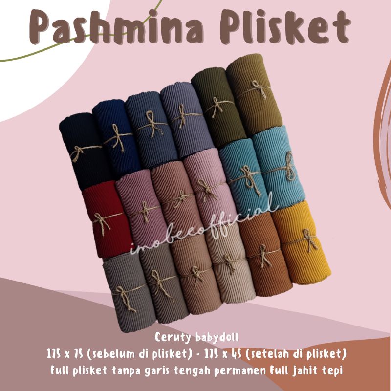 PASHMINA PLISKET FULL SERIES 2
