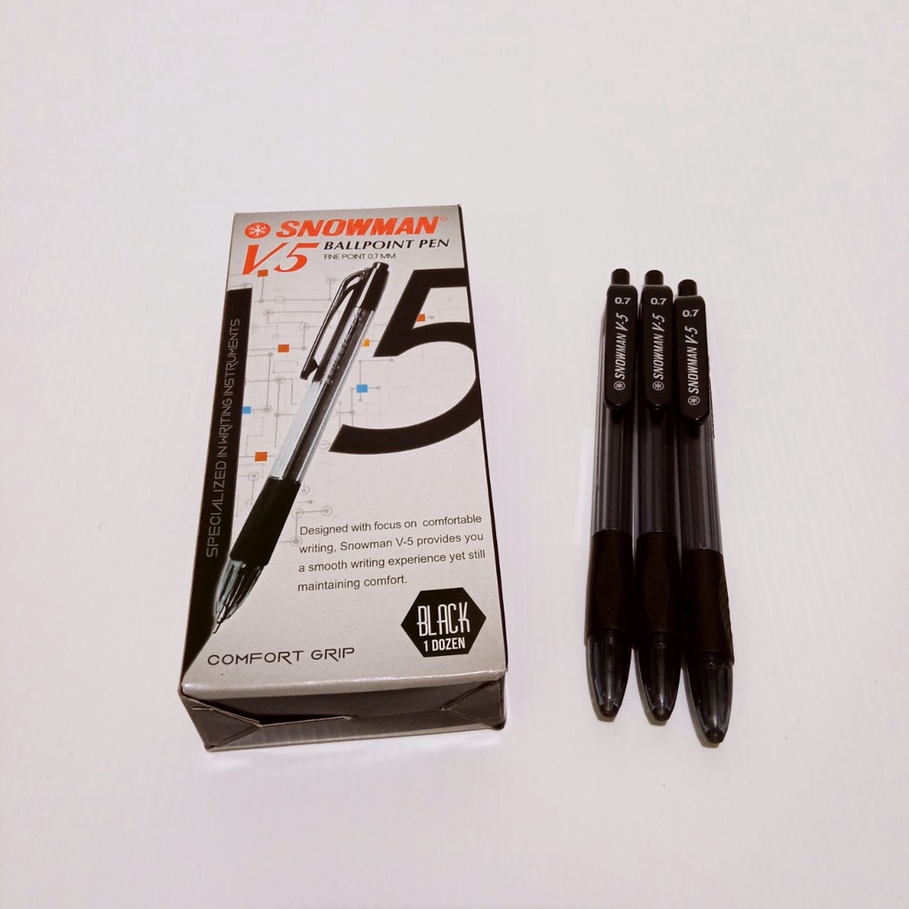 

PULPEN SNOWMAN V5 0.7mm ( 1 PCS )