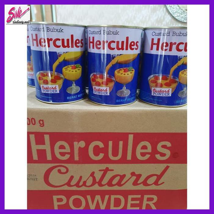

DERPOWBAKING- TEPUNG CUSTARD HERCULES / CUSTARD POWDER KEMASAN 300 GRAM - MURAH !! -ASLIII.