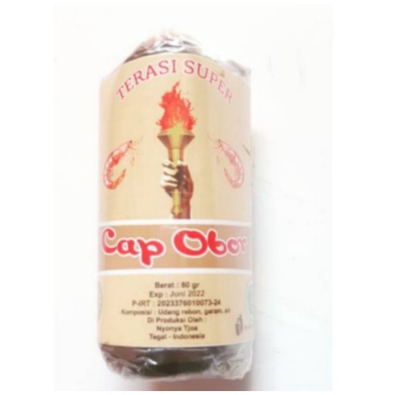 

Terasi Udang Cap Obor 80 Gram
