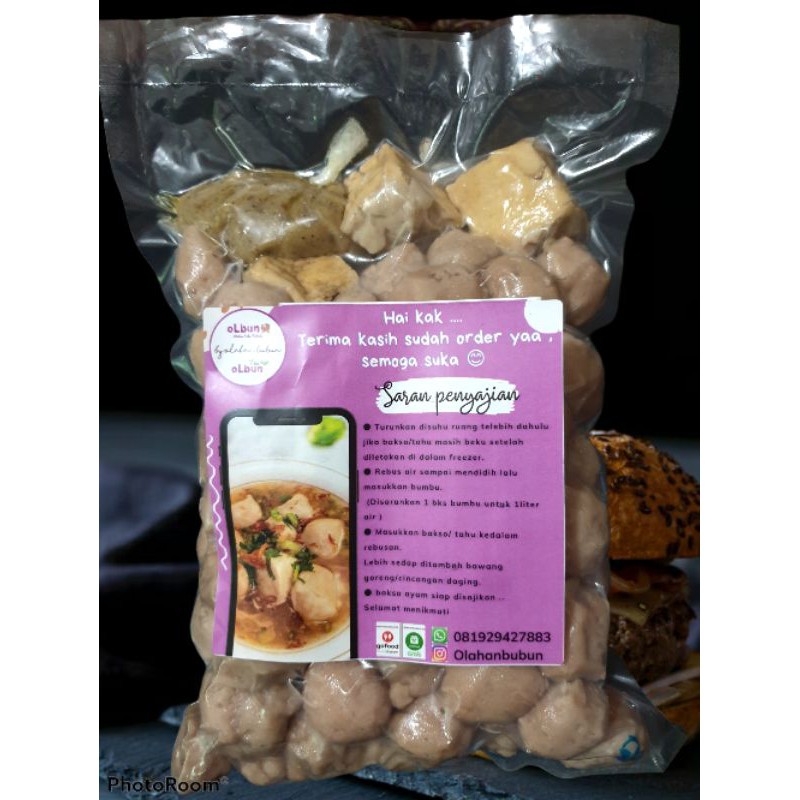 

BAKSO PREMIUM (paket lengkap tinggal cemplung)