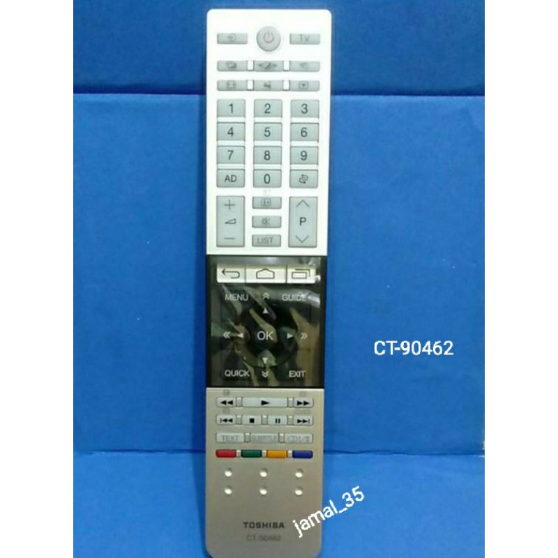 REMOTE REMOT TV TOSHIBA SMARTV LCD LED CT-90462 ORIGINAL ASLI