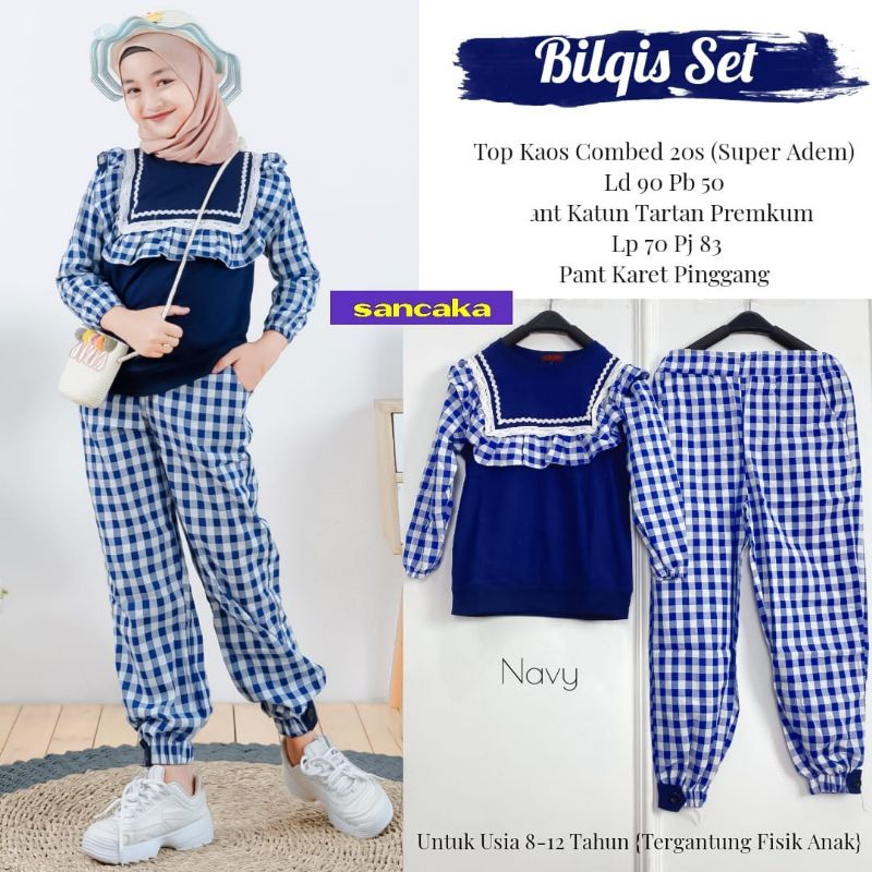 bilqis set teens by sancaka set remaja