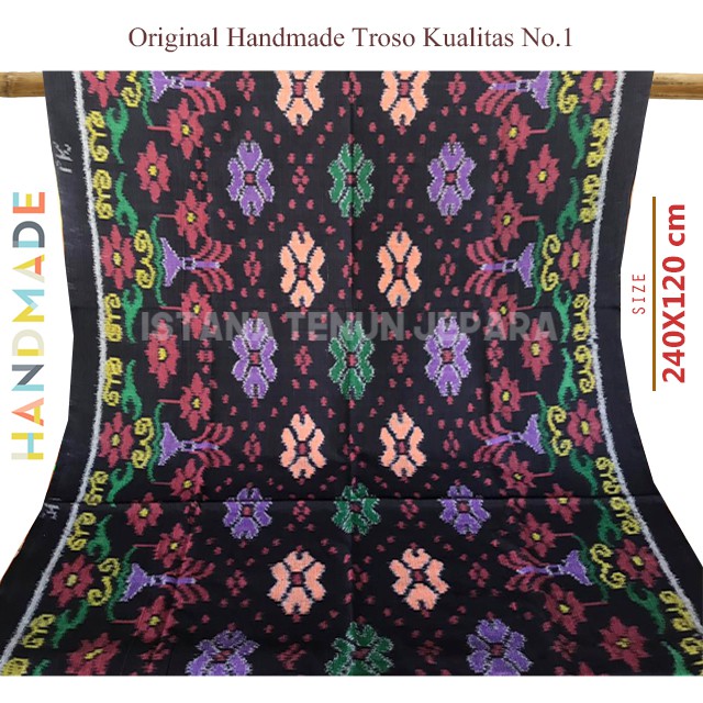 Kain Tenun Troso CSM Handmade Premium - EDK008