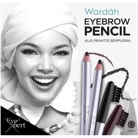 ✨SHASYA✨ Wardah EyeXpert Eyebrow Pencil 1.14 g - WARDAH EYEXPERT SERIES