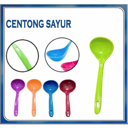 Centong Sayur/ Sendok Kuah Sayur Bahan Plastik