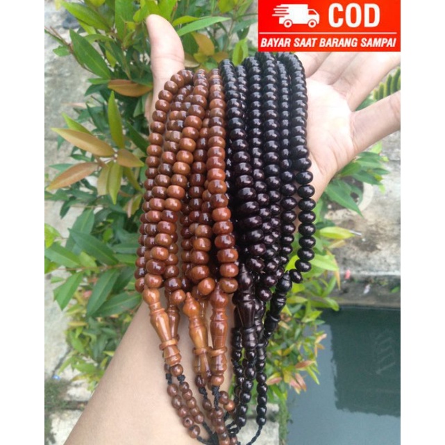 Tasbih 99 kaokah motip donat kpl cincin