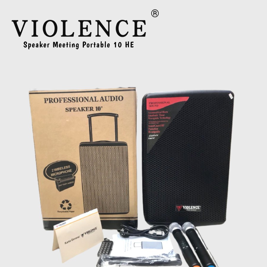 MURAH Speaker Meeting Portable Violence MAX 10 HE Original