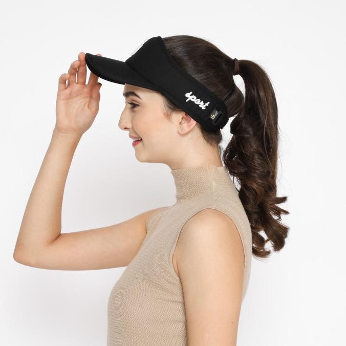 IGULS TOPI OLAHRAGA WANITA SPORT HIJAB RUNNING SEPEDA STANDARVISOR