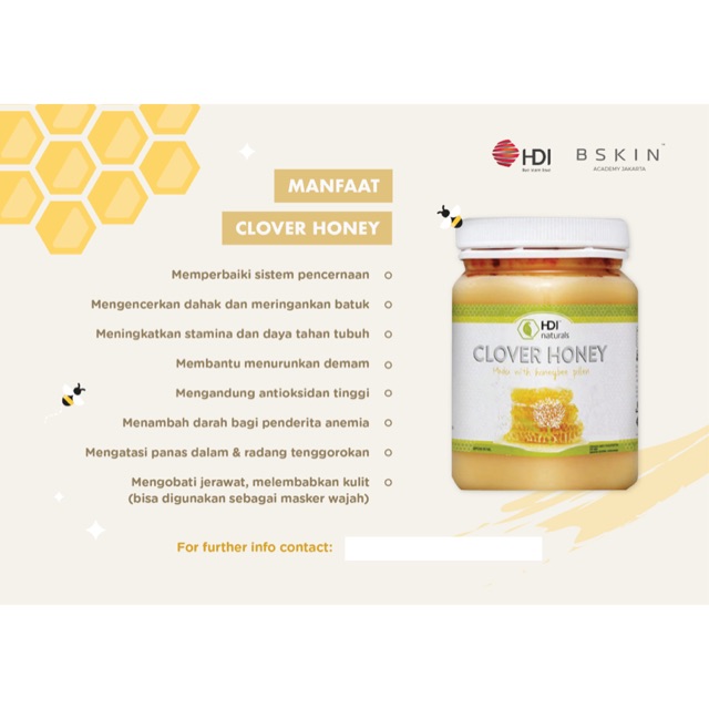 

Clover honey