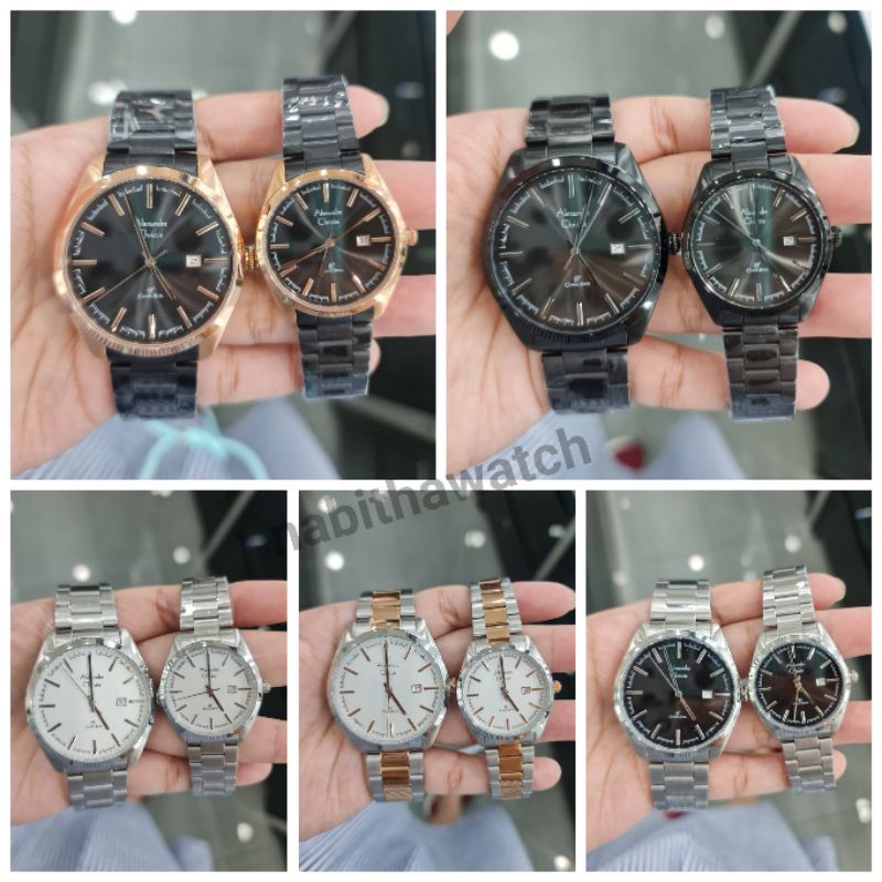 Jam Tangan Couple Alexandre Christie AC8560 New 8560 Original Garansi Resmi