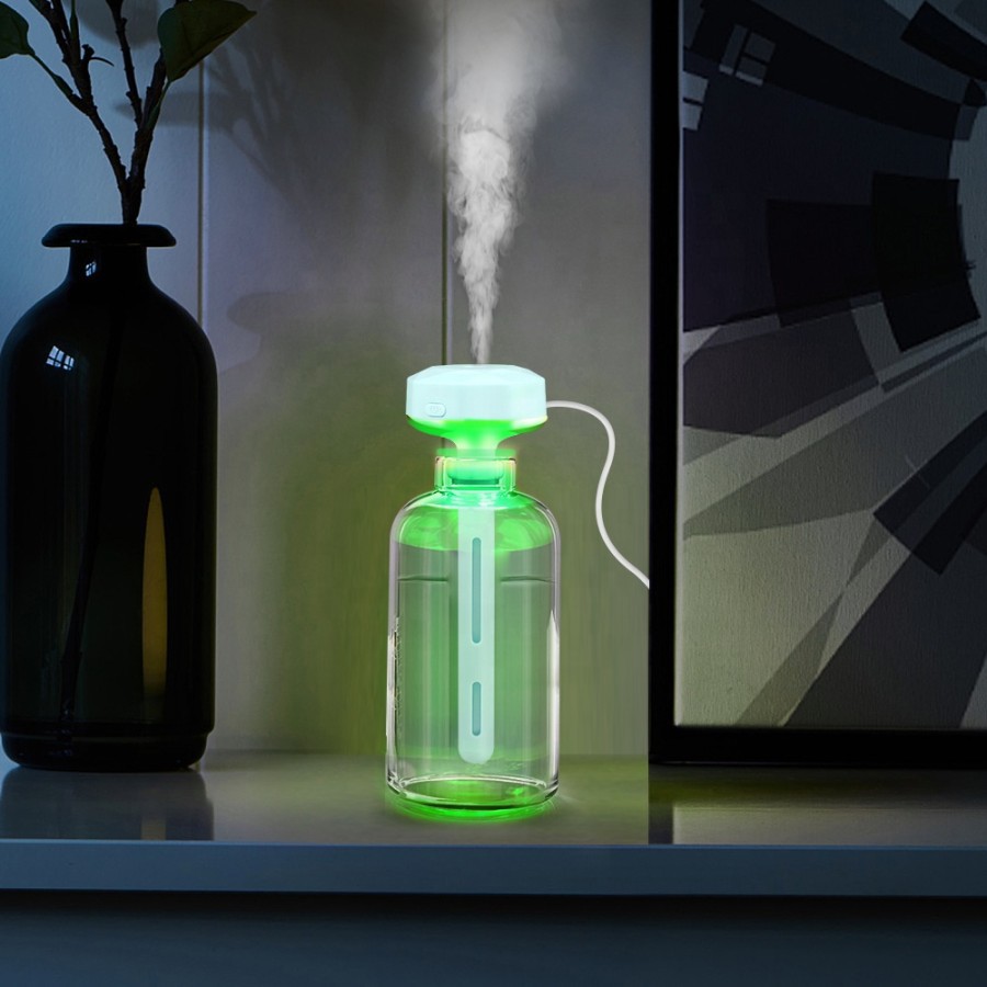 Triple W Mini Diffuser Humidifier Lampu Portable Celup Botol Gelas