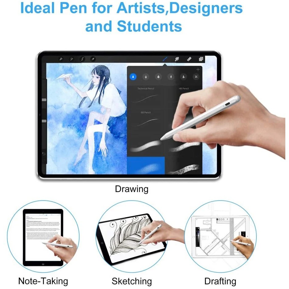 i706 - Active Capacitive Stylus Pen with Palm Rejection for iPd