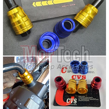 Monel Ring Spion Tutup Baut Spion Variasi CNC 1set Vario 110 Cw Beat Scoopy Nmax Old/Nmax New 2020 A