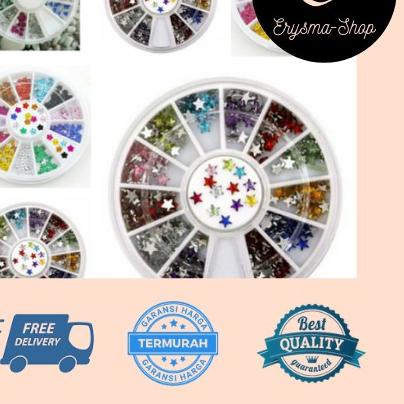 ERYSMA-SHOP | PERMATA GIGI - DIAMOND GIGI BENTUK BUNGA BULAT BINTANG MIX