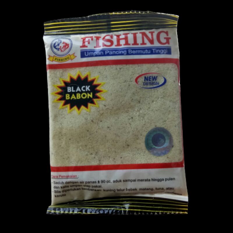 Umpan Fishing Black Babon