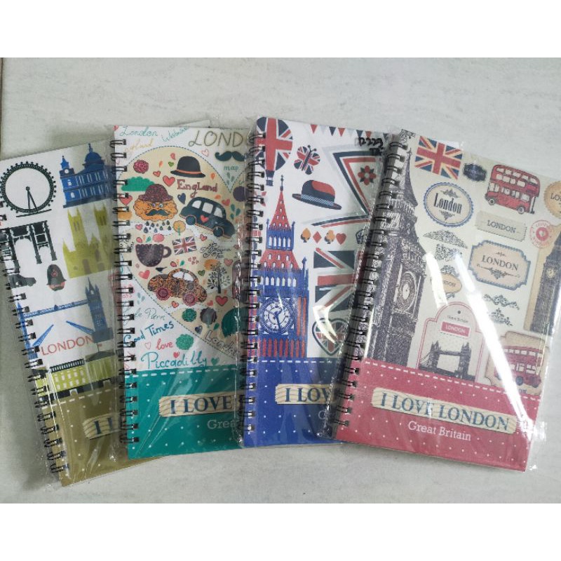 

note book spiral london