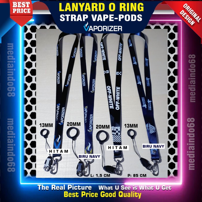 

Promo Lanyard Gantungan Karet Strap O Ring Bergaransi