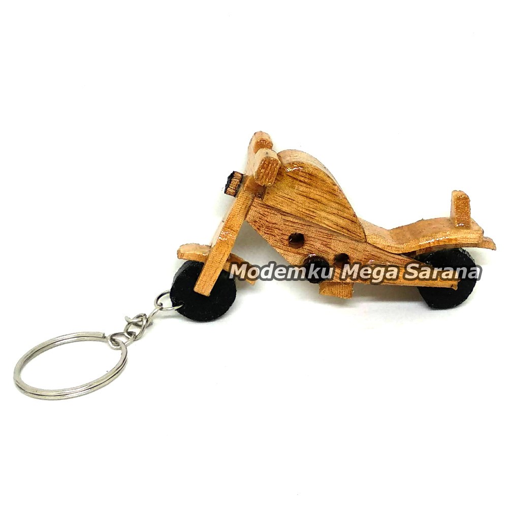 Souvenir Gantungan Kunci Motor Harley Davidson - Isi 10pcs