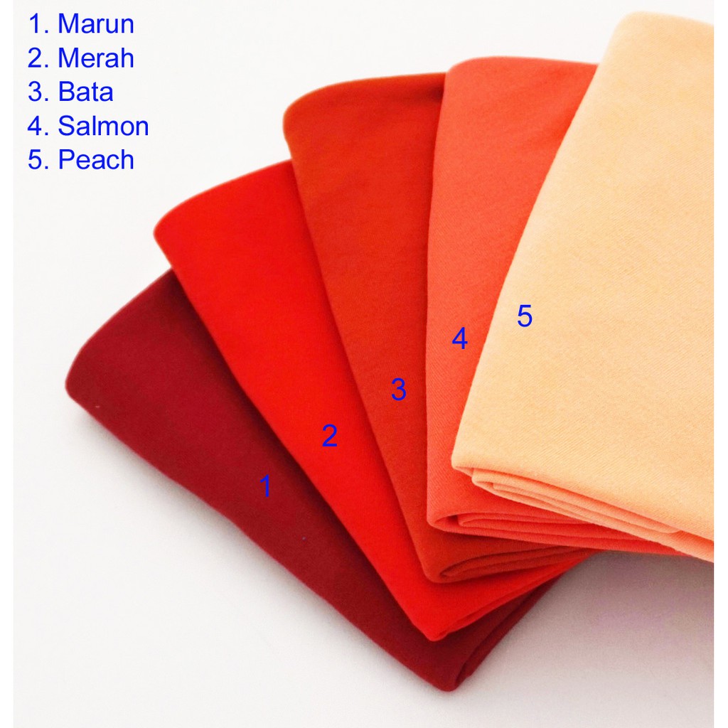 Kerudung Instan Kaos Katun TC / Jilbab Instan Murah / Hijab Murah / Jilbab Kaos Murah-8