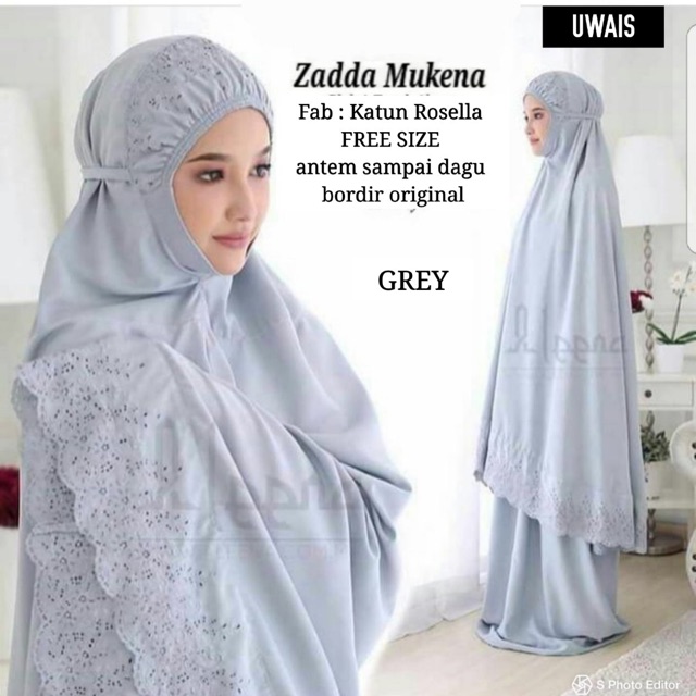 Zadda mukena/ pastelana mukena