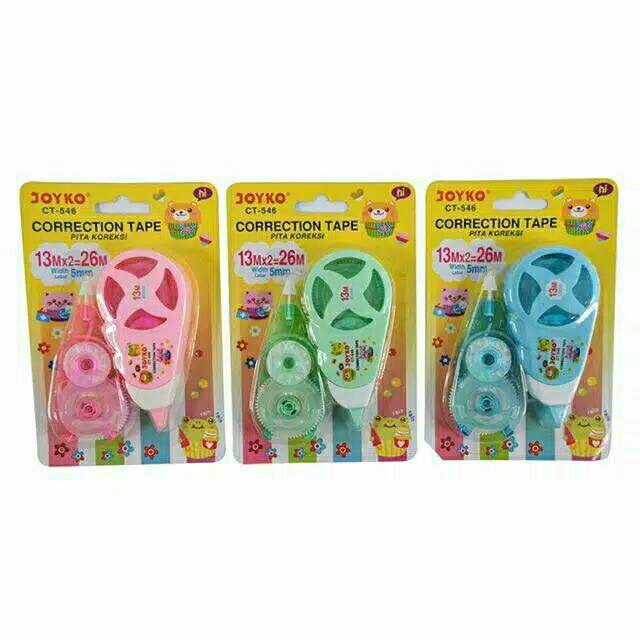 

CT-546 Correction Tape / Pita Koreksi Joyko Bonus Refill