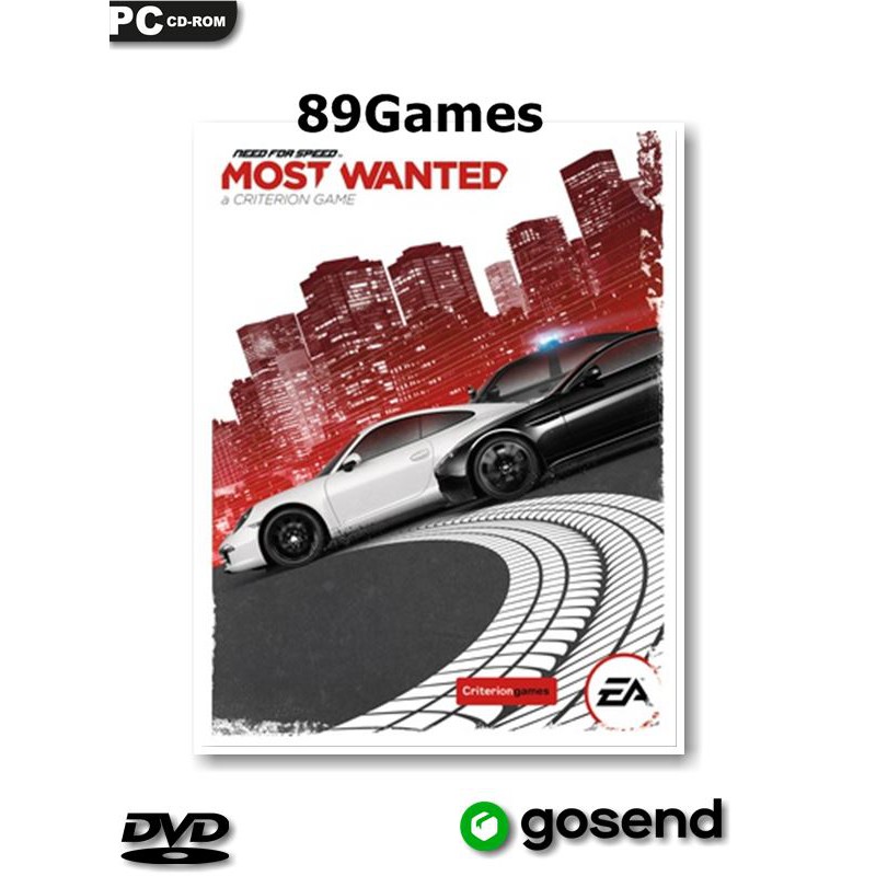 DVD Games Need For Speed Most Wanted 2012