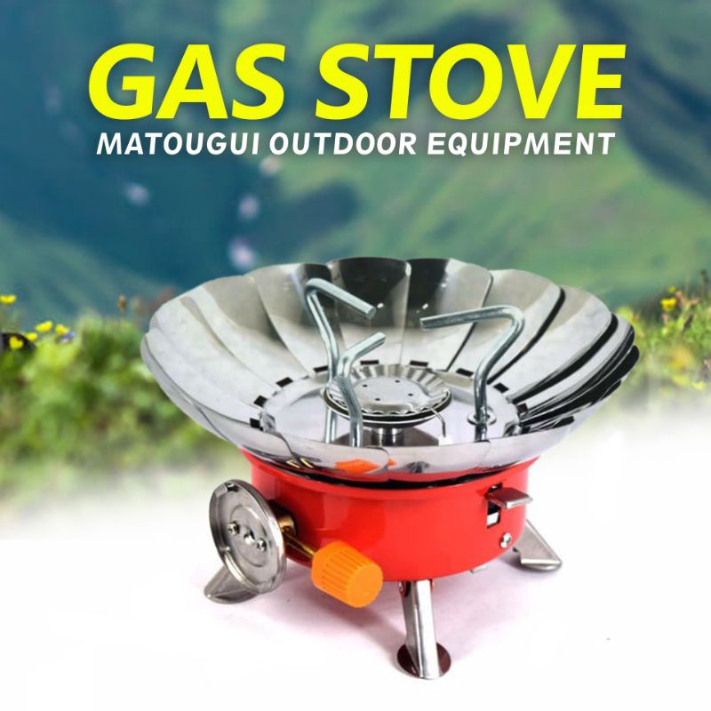 Kompor Camping Portable Kembang