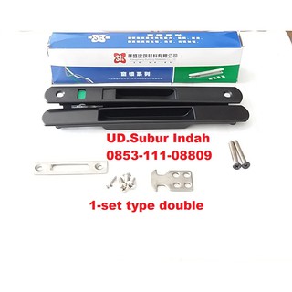  Kunci  Handle Sliding  Untuk Pintu Jendela  Sliding  Double 