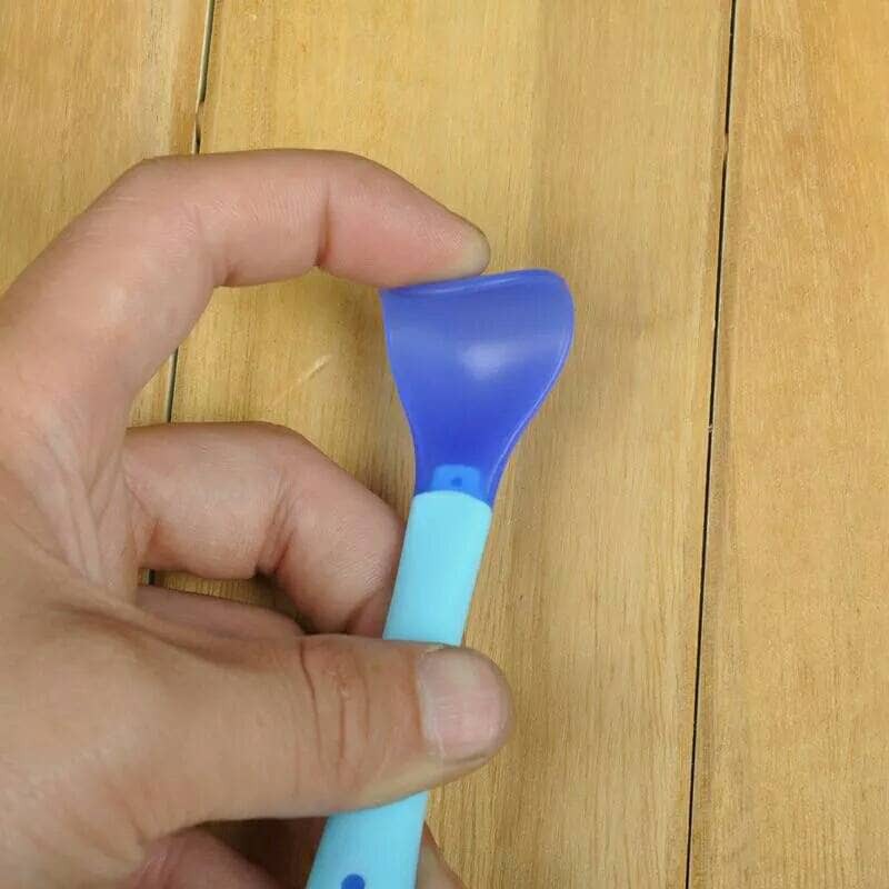 Heat Sensor Spoon Fork Set / Sendok Makan Sensor Panas