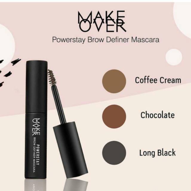 MAKE OVER POWERSTAY Brow Definer Mascara