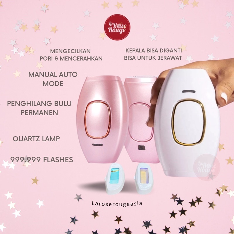 IPL ALAT PENGHILANG BULU PERMANEN / IPL HAIR REMOVAL TANPA SAKIT