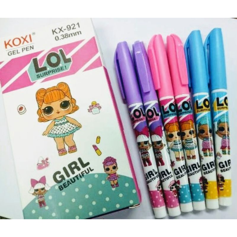 

GEL PEN KOXI KX-921 ISI 3 PCS