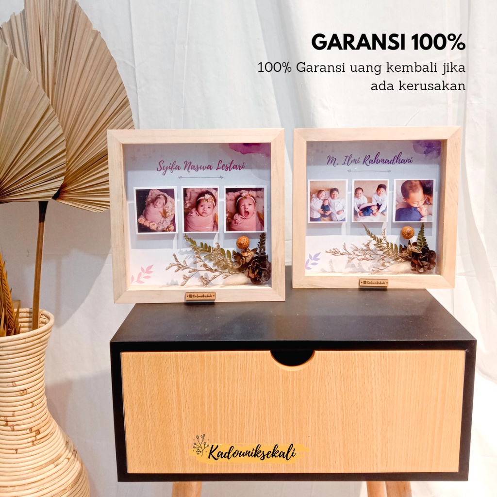 GIFTBOX BABY MEMORIES - KADO RUSTIC 3D