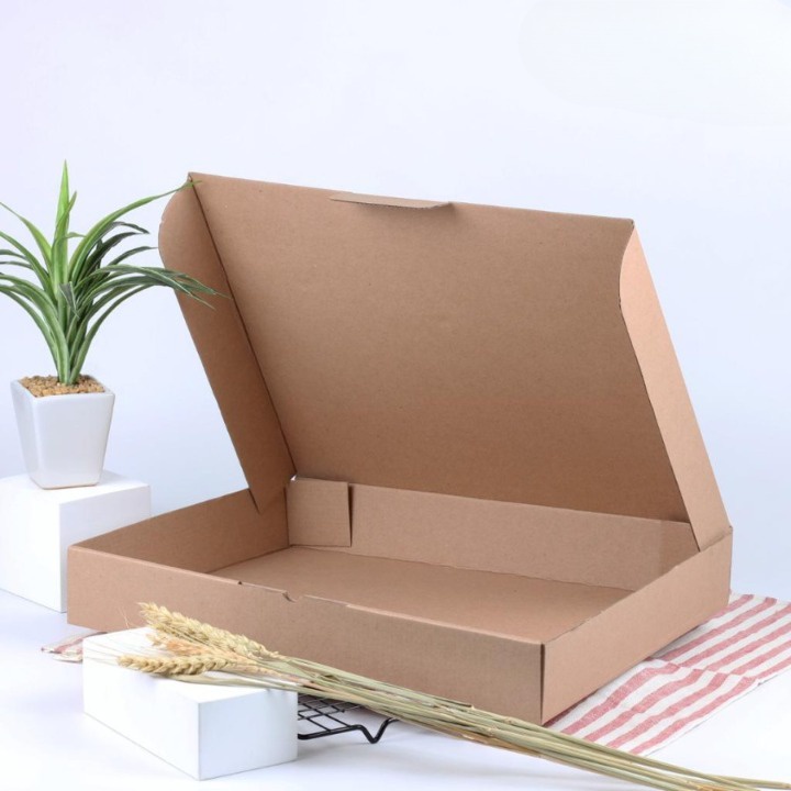 

dus hampers diecut kotak donut box coklat polos isi 10 pcs kardus kotak pembungkus packaging ukuran 37x28x5 cm
