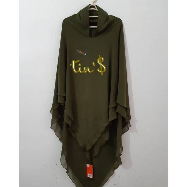 Sisesa khimar rania army green