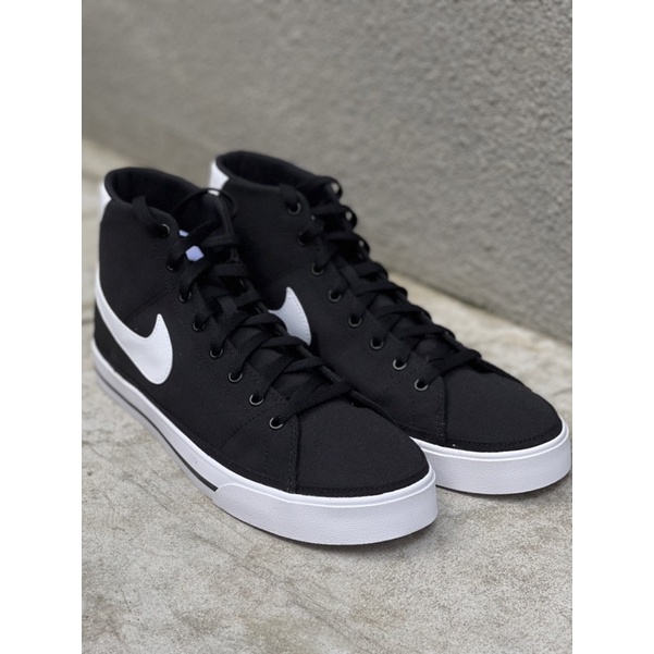 NIKE COURT LEGACY CANVAS MID SEPATU SNEAKERS SIZE 46 47 UKURAN BESAR BIG RAKSASA JUMBO ORIGINAL
