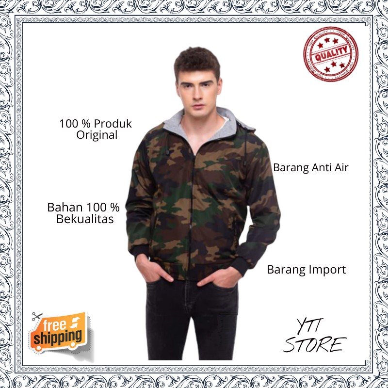 JAKET PRIA ANTI AIR JAKET TASLAN COWOK ANTI AIR QQ 05