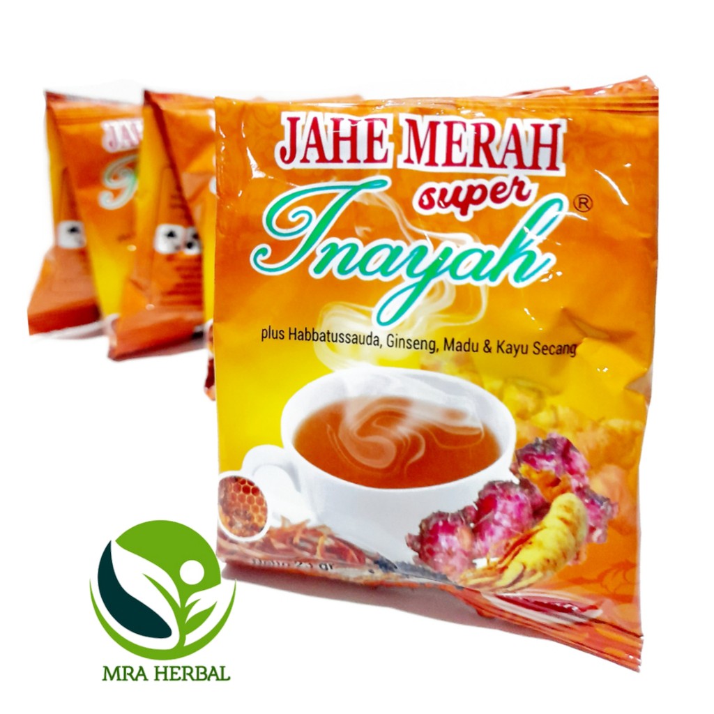 

MH BEST SELLER ! Jahe merah super Inayah per sachet Netto:23gr