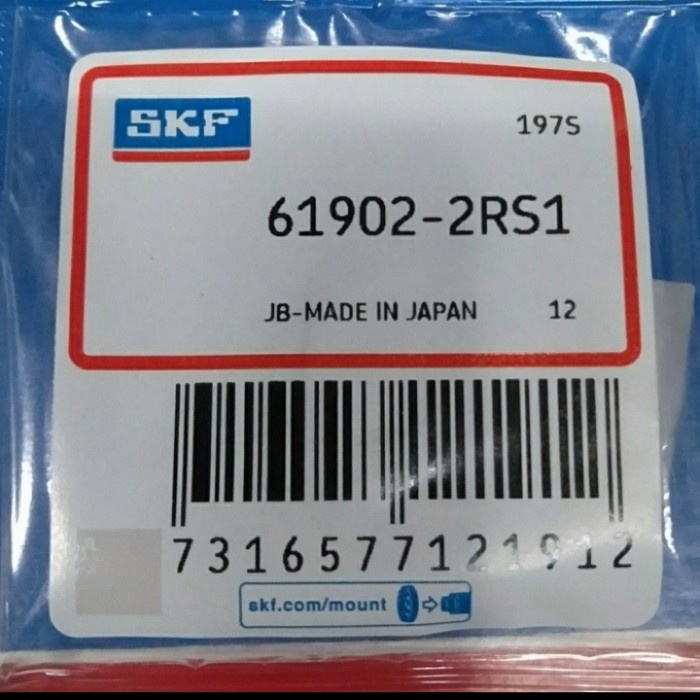 BEARING 61902 2RS / 6902 2RS SKF ORIGINAL