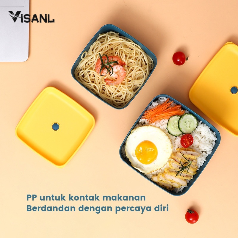 Kotak Makan BENTO BOX / Tempat Makan Lunch Box Anti Bocor Kotak Makan BPA FREE