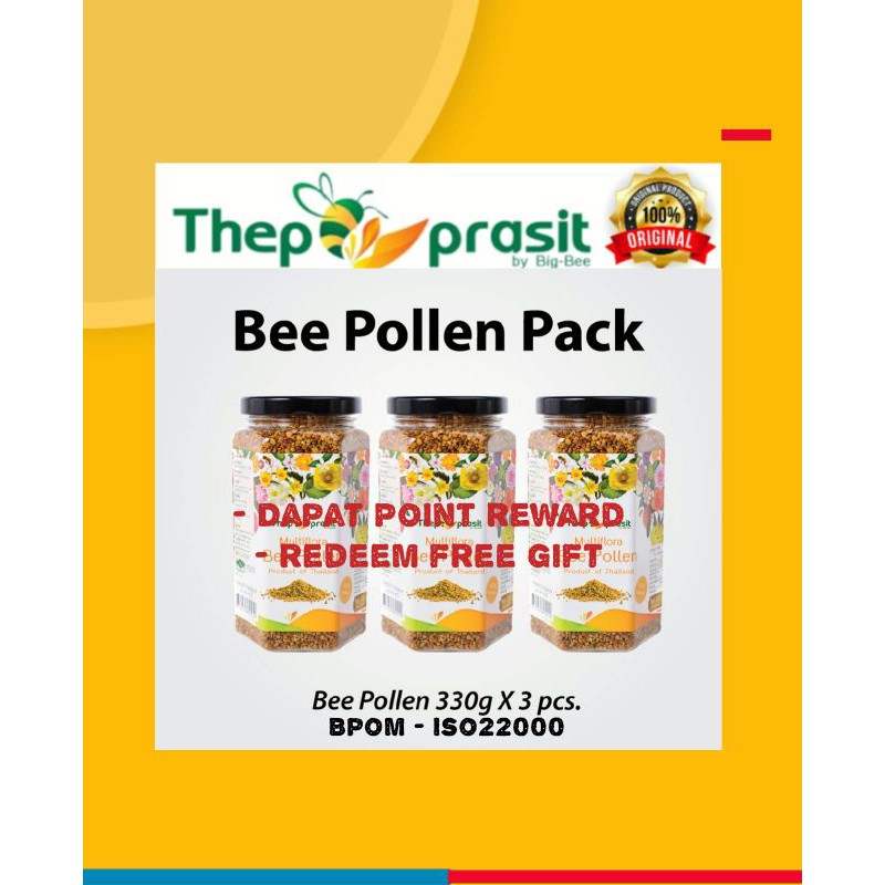 

Bee Polen 330gr x 3 Thepprasit