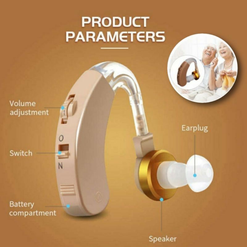 Powertone Alat Bantu Dengar Pengeras Suara Hearing Aid