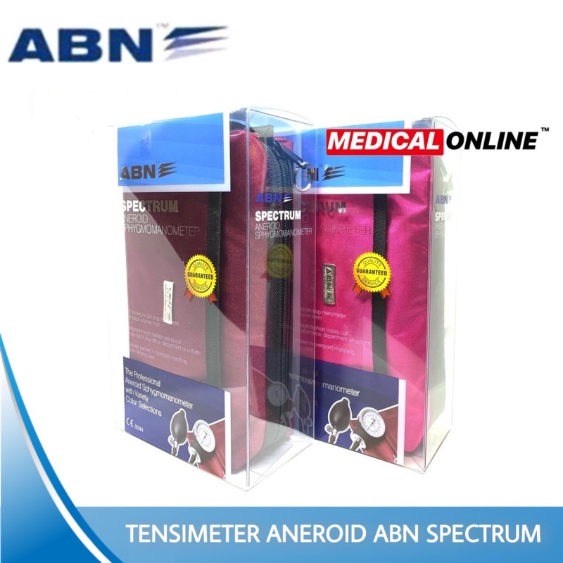 TENSIMETER ANEROID ABN SPECTRUM TENSI METER SPYGMOMANOMETER MANUAL MEDICAL ONLINE MEDICALONLINE