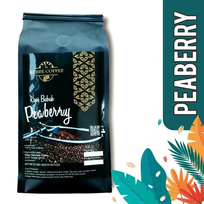 

Biji Kopi Aceh Gayo (Roasted Bean) Peaberry 1kg