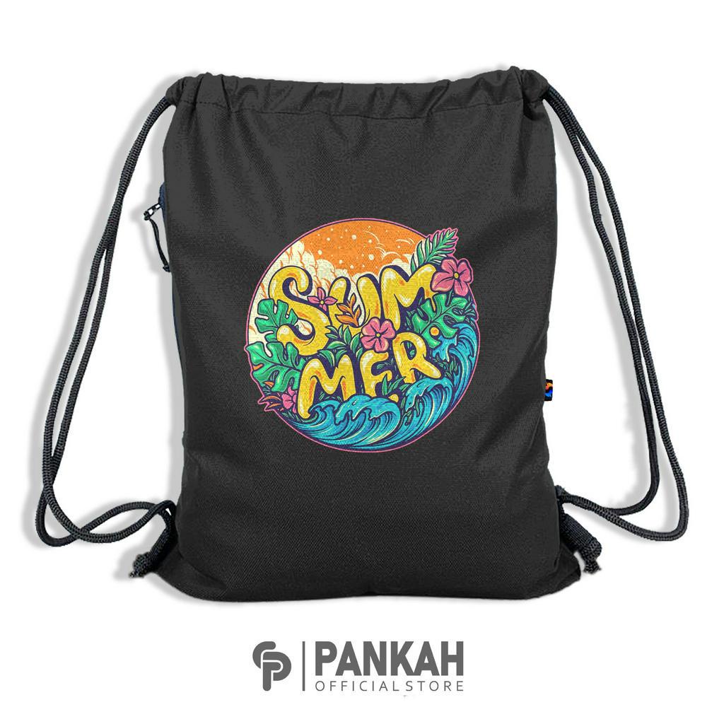 Tas Serut Sekolah Terlengkap / New String Bag Waterproof