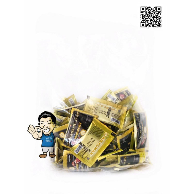 

Kikkoman Soy Sauce Shoyu Sachet 5ml-Kecap Asin Khas Jepang Halal 100pc