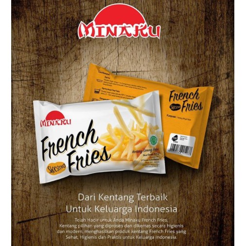 

Kentang French Fries Minaku 500gram
