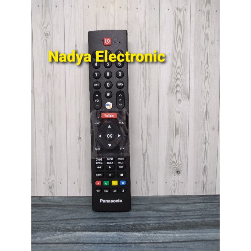 REMOTE REMOT SMART TV PANASONIC LED YOUTUBE ORIGINAL ASLI