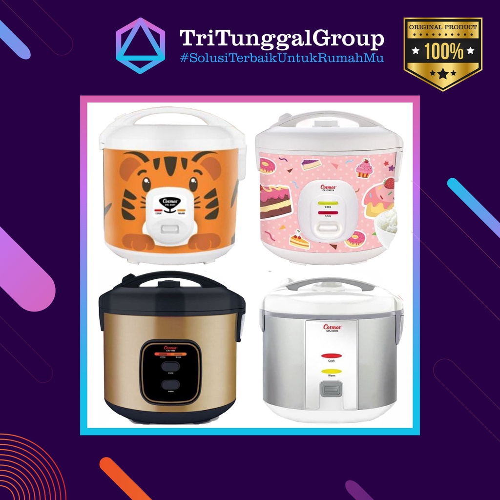 (BAYAR DI TEMPAT) Magic Com / Rice Cooker Cosmos CRJ 9308 / CRJ3232 / CRJ9308 / CRJ-9308 / CRJ 323S 